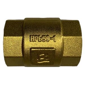 HP659-1 Brass Check Valve in-Line Spring Non Return 3/4" BSPP Female Thread